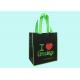 Red / Pink / Black Eco friendly Printed PP Non Woven Bag for Shopping Packing