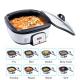 Knob Control Electric Multi Cooker Easy Operation 220V Fast Cooking Speed