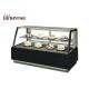 Beveled Two Layers Japanese Style Cake Freezer Display for Bakery for put cake inside