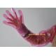 Cornstarch Made Biodegradable Compostable Disposable Food Hand Disposable Transparent Gloves, Long sleeves