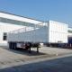 3 Axle 40FT Side Wall Semi Truck Bulk Cargo Trailer Panels with Mechanical Suspension