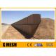 Hot Dipped Galvanized Hesco Defensive Barrier Bastion 4.0mm Wire Diameter