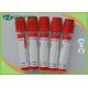 Disposable vacuum blood collection tube plain tube with red cap blood sampling collecting tube