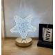 Battery Powered Night Light Starry Touch Ambient Rechargeable Table Lamp 3.7V 1200mA