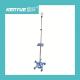 Blue Mobile Infusion Stand Stainless Steel With Wheels Removable