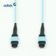 24 Core MPO Optical Fiber Patch Cord 1.8mm 2.0mm PC / UPC 3M Trunk Cable