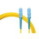 9/125 Duplex SC/UPC-SC/UPC Fiber Optic Patch Cables Single Mode