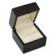 Recyclable Beautiful Jewelry Box , Black Wooden Classical Ring Jewelry Organizer Box