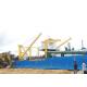 Hydraulic Mud 18 Inch Self Propelled Cutter Suction Dredger With Strong Engine