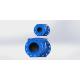 Ductile Iron Swing Flex Check Valve Nylon Reinforced Double Flange FBE Coted