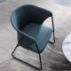Fabric Single Comfortable Lounge Chairs Living Room High Resilience Sponge