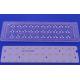3535 PCB Plate Mounting LEDs And Optic Lens For Gas Station Lamp