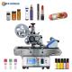Electric Desktop Automatic Horizontal Reagent Labeling Machine for Small Round Vials