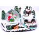 Christmas Holiday Music Box with snow globe