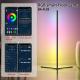 Timing Function LED Holiday Lights Adjustable Stand LED RGB Floor Lamp For Bedroom