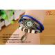 Fashion Vintage watches ladies watches with colorful beads bracelet and leather braided band