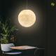 Nordic 3D Moon  Creative Dining Room Bedroom Living Room Pendant Light