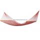 Double Size Soft  Home Polyester Rope Hammock With Spreader Bars Garnet Red