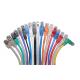 RoHS Compliant Cat6 UTP Patch Cord 23AWG BC LAN Cable Al Foil Shiled 4 Pairs