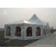 Combined A Frame And High Peak Huge Wedding Tents Hard Aluminum Alloy Frame
