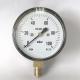 ABS Capsule Pressure Gauge Radial Mount 100 Mbar Bellows Manometer