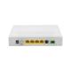 White EPON ONU QF-HE103CP 1GE+3FE+CATV+POTS Remote Control CATV Support VoIP Telephone