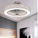 220V 55cm Smart Ceiling Fan Light with APP and Controller Control Fashion Round smart ceiling fan Light(WH-VLL-13)