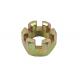 Yellow Zinc Plated M16-M36 Grade 8 Hex Nuts with Slots