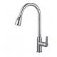 Brass Three Function Sprayhead Kitchen Faucet Mixer High Arc In Chrome