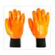 Orange Warm Chemical And Liquid Resistant Gloves