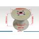 PN400 ABS Plastic Bobbin Spool Reel For Wire Cable Packaging Shipping Turnover