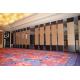Mobile Sound Proof Sliding Movable Partition Walls for Hotel Multi-purposed Hall