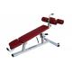 Life Fitness Gym Rack And Bench , Adjustable Abdominal Crunch Bench
