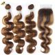 Piano 4/27 Hair Extensions Colored Ombre Human Hair Body Wave