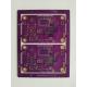 Double Sided PCB Black and Yellow Silkscreen Color for Two Layer Printed Circuit Board