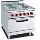Heavy Duty Gas Cooker Stainless Steel Floor Standing Stove 52kg Commercial Bakery Kitchen Equipment