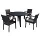 Poly Rattan Eco Friendly  Garden Outdoor Table Chairs