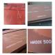  500 Seamless Carbon Steel Plate SSAB Wear Resistant 12mm