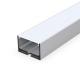 Alloy Extrusion Recessed LED Aluminum Profile For Linear Strips Light Bar