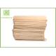 6 Wooden Waxing Spatulas Body Waxing Kit For Beauty Salon 100 * 20 * 2mm