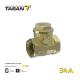 BS21 Thread Swing Brass Check Valve For Well Pump Corrosion Proof 34A