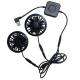 Small Two Trousers Cooling Fan USB Air Conditioned Cooler Super Slim Thickness 25mm