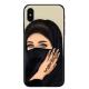 Lightweight Designer Cell Phone Cases Black Islamic Hijab Girls Gift Anti Shock