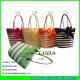 LUDA large bowknot hobo handbag fashion paper straw bags for summer