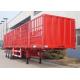 CIMC best cargo trailer manufacture flatbed drop side livestock semi trailer for
