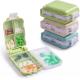 Travel Pill Organizer Moisture Proof Small Pill Box Pill Case with 8 Compartments