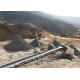 Rubber Quarry Sand Inclined Belt Conveyor 1200mm For Mining Industry