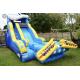 Giant Blow Up Water Slide / Children'S Inflatable Slides Easy Storage