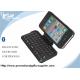 Foldable wireless cases Bluetooth Keyboard for Iphone 4g with hard clicky keys