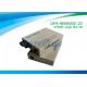 Black Single Ethernet Fiber Optic Converter 128K 10 / 100M UTP Connector
